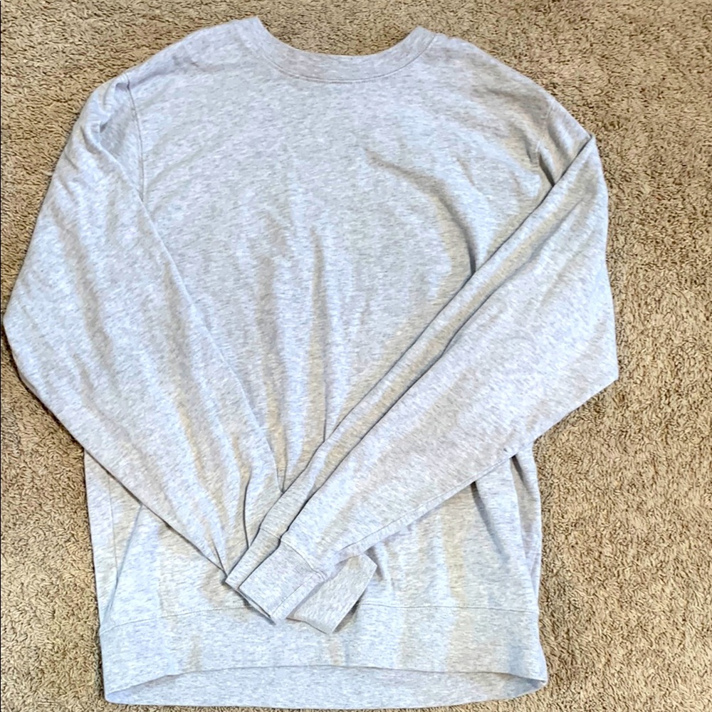 Brandy Melville grey oversized crewneck